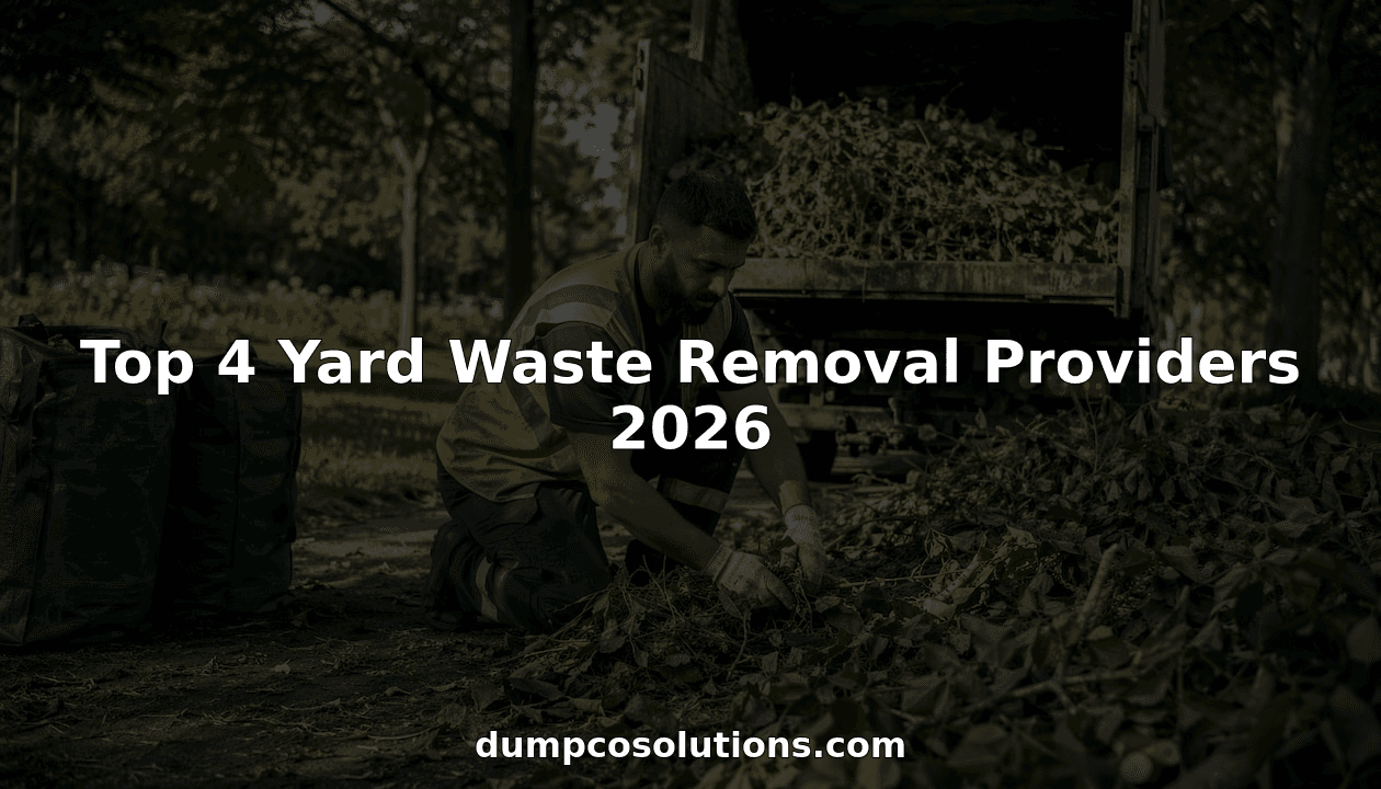 Top 4 Yard Waste Removal Providers 2026